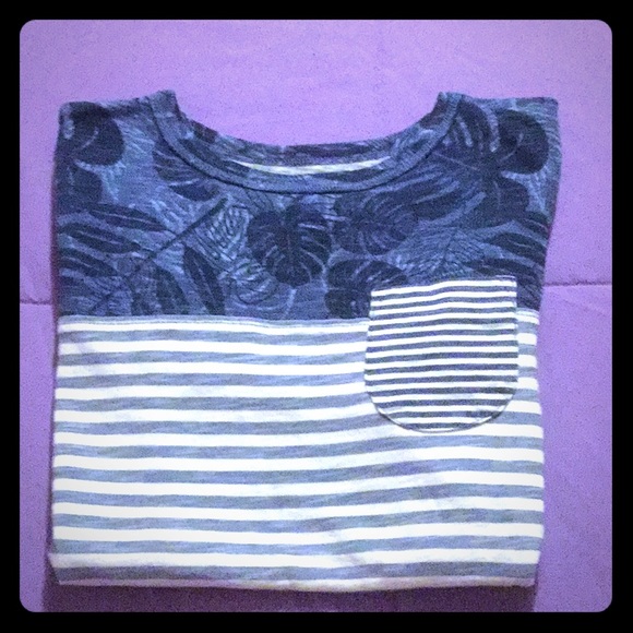 Sonoma Other - Boys Sonoma striped pocket tee